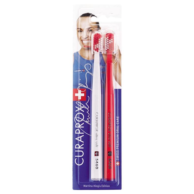 Набор Curaprox CS 5460 Ultra soft Martina Hingis
