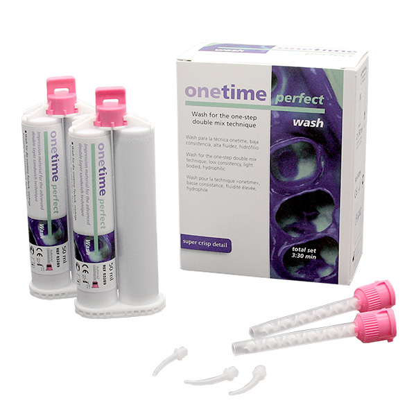 Onetime perfect одноэтапный слепочный материал, корригирующий слой 2х50мл