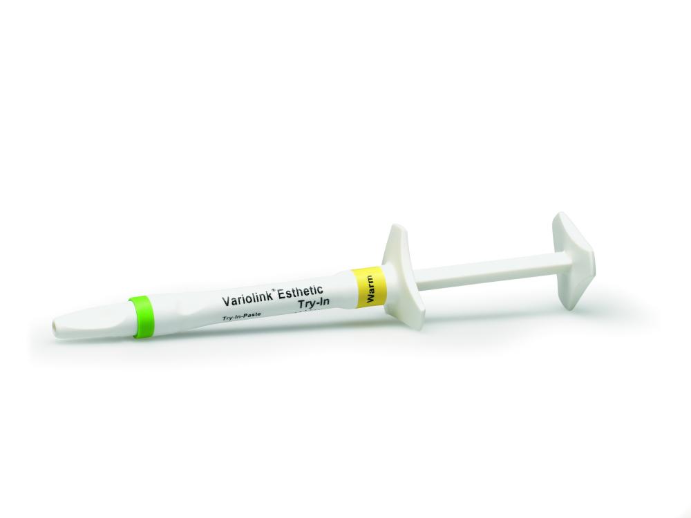 Variolink Esthetic Try. Ref.1.7g warm Паста примерочная