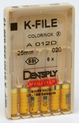 Ручные каналорасширители K- File (Maillefer)