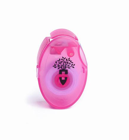 Fuchsia Silk Tooth Ribbon Шелковая зубная нить Розовая 10м