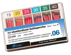 Гуттаперчевые штифты standardised gutta-percha cones